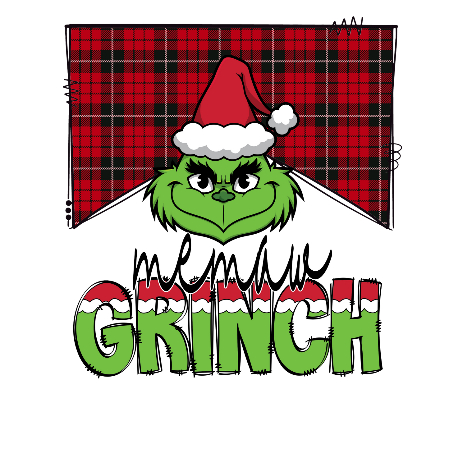 Matching Grinch Christmas Family Shirts/Pyjamas