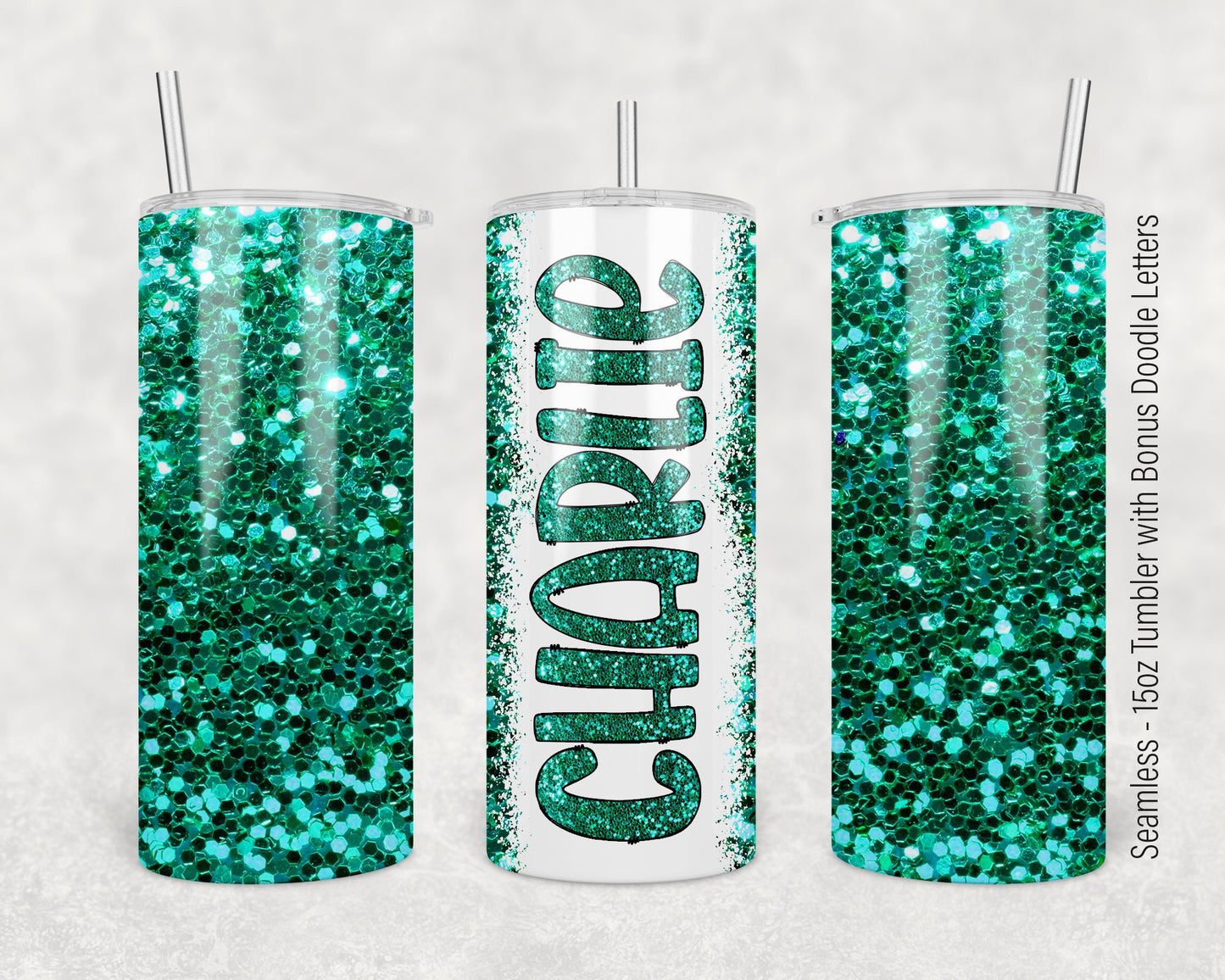 15oz Tumbler Wrap with Matching Doodle Letters, Hand drawn Alphabet, Kids Tumbler Sublimation PNG - Pattern 105