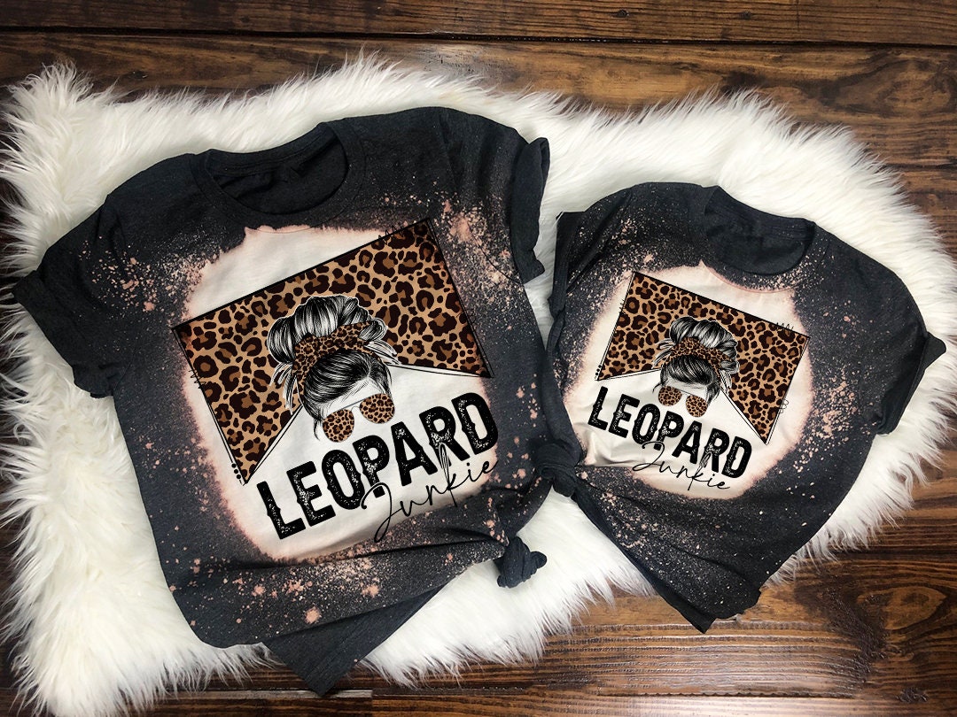 Leopard Junkie Sublimation Design, Country Mama, Western Sublimation Designs, Instant Download, Mom Bun, Messy Bun PNG, MOCKUPS INCLUDED!