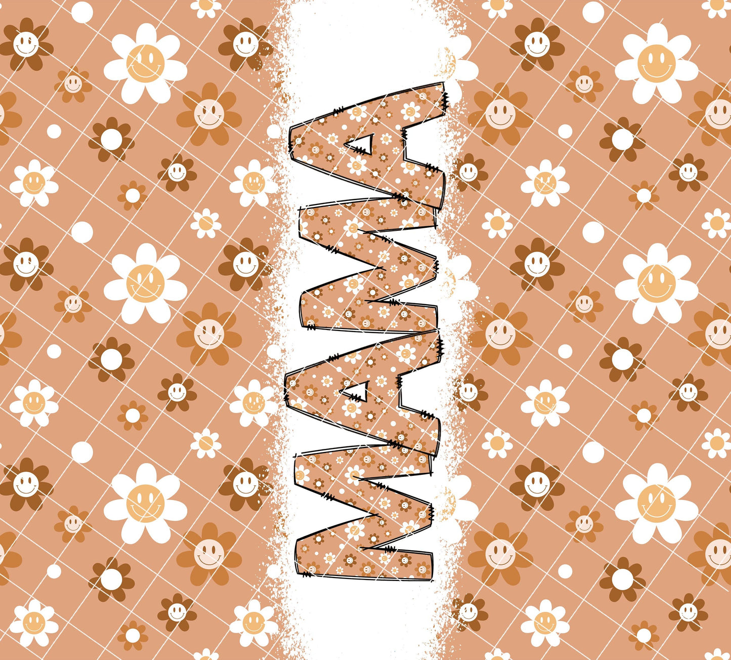 Retro Mama and Mini Tumblers Sublimation Designs, Mother Daughter Tumbler Wrap DESIGN 127
