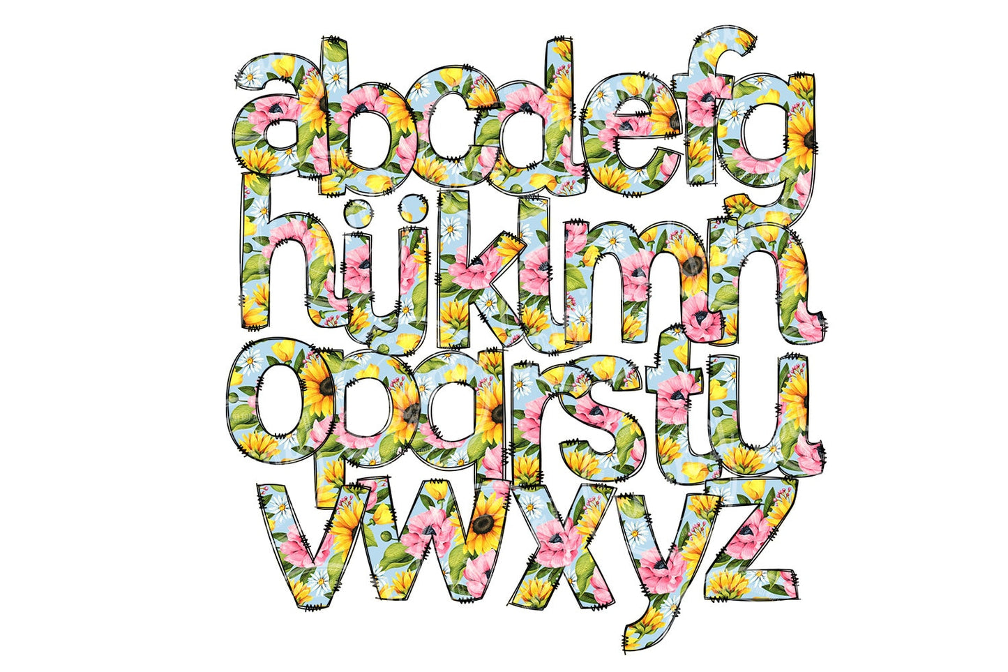Sunflower Seamless Add Your Own Text, Seamless Tumbler, 20oz Seamless Tumbler Designs, tumbler png, Skinny tumbler, Floral Seamless Tumbler