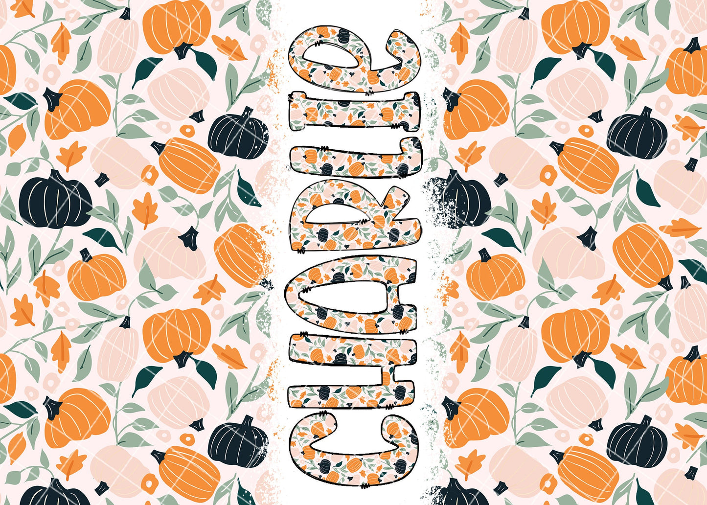 15oz Tumbler Wrap with Matching Doodle Letters, Hand drawn Alphabet, Kids Tumbler Sublimation PNG - Pattern 115