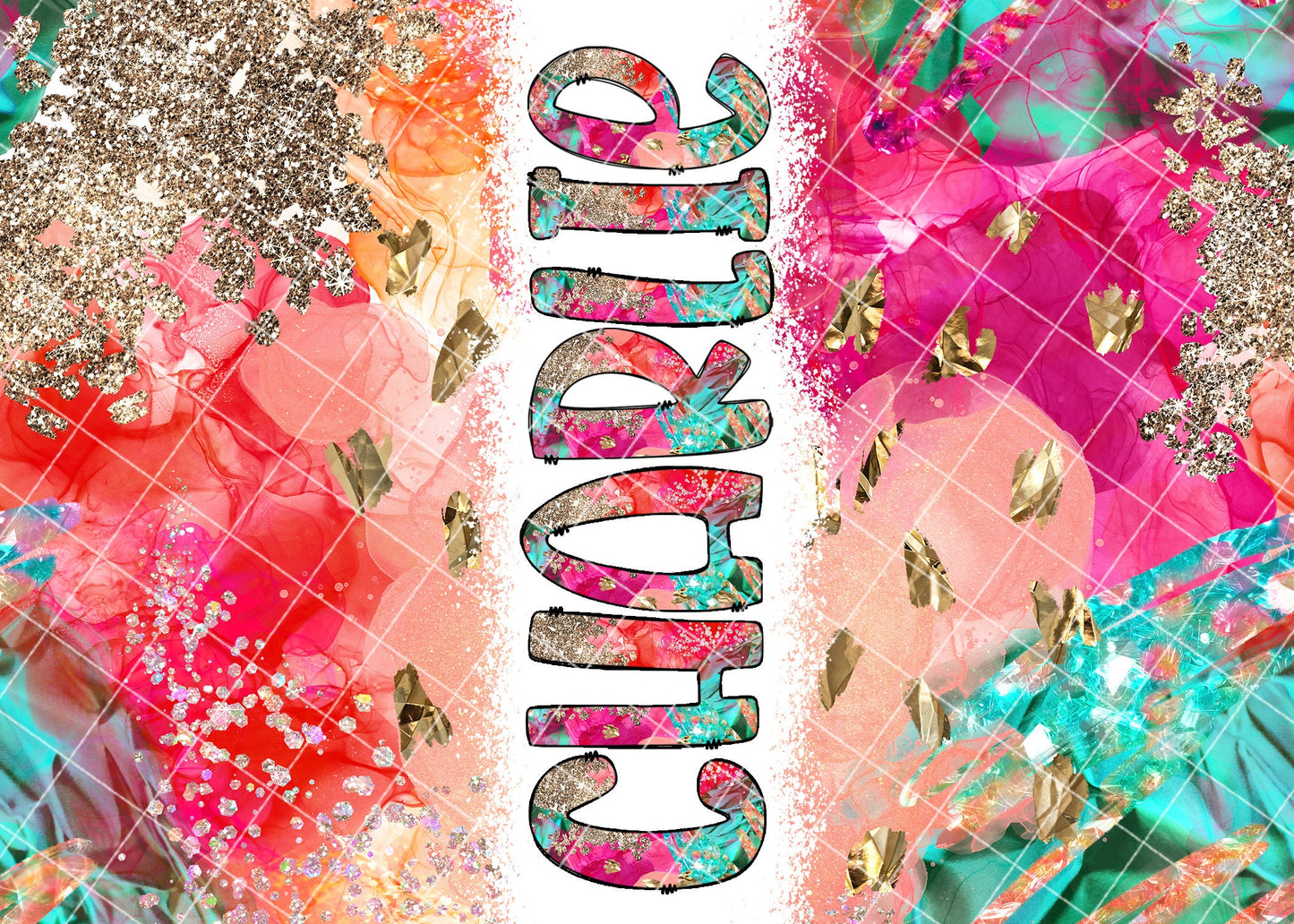 15oz Tumbler Wrap with Matching Doodle Letters, Hand drawn Alphabet, Kids Tumbler Sublimation PNG - Pattern 170