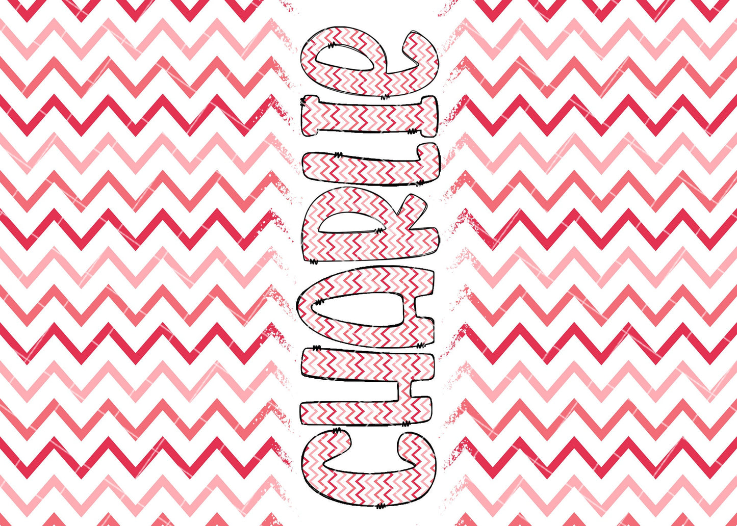 15oz Tumbler Wrap with Matching Doodle Letters, Hand drawn Alphabet, Kids Tumbler Sublimation PNG - Pattern 177