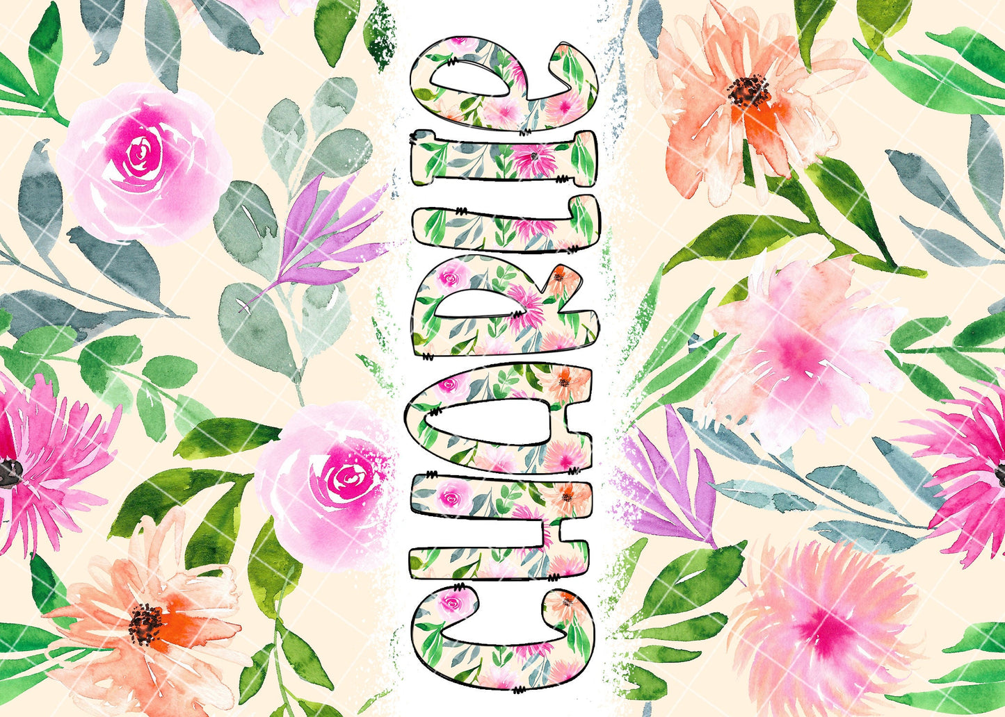 15oz Tumbler Wrap with Matching Doodle Letters, Hand drawn Alphabet, Kids Tumbler Sublimation PNG - Pattern 120