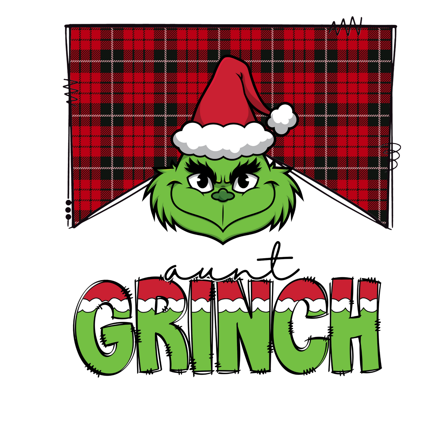 Grinch Matching Family Christmas Shirts Pyjamas