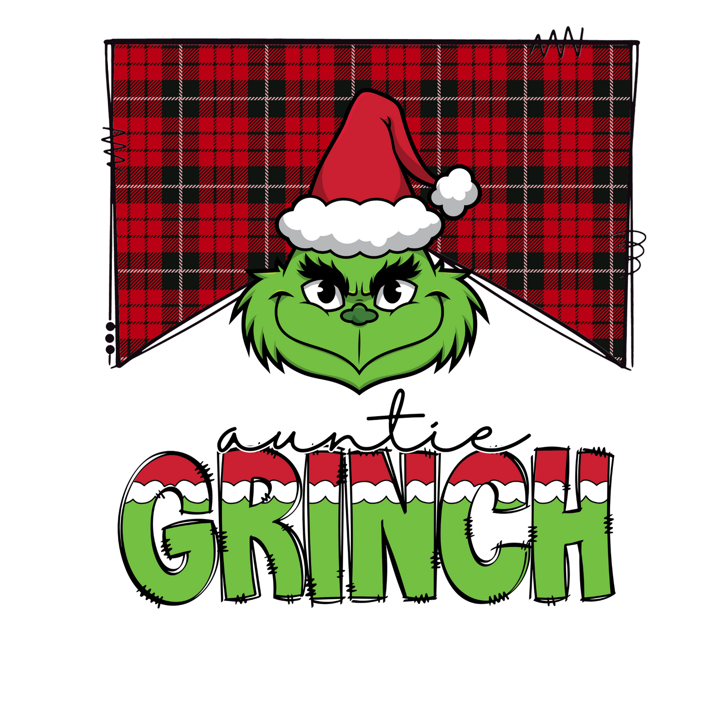 Grinch Matching Family Christmas Shirts Pyjamas