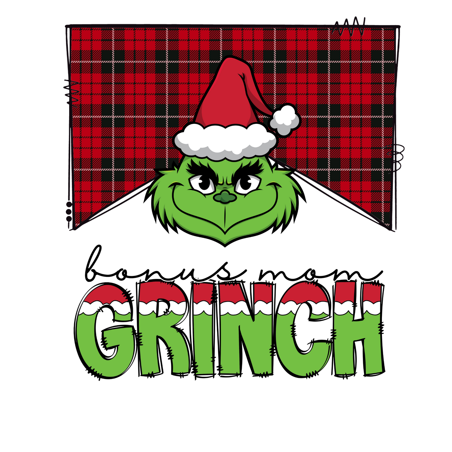 Grinch Matching Family Christmas Shirts Pyjamas