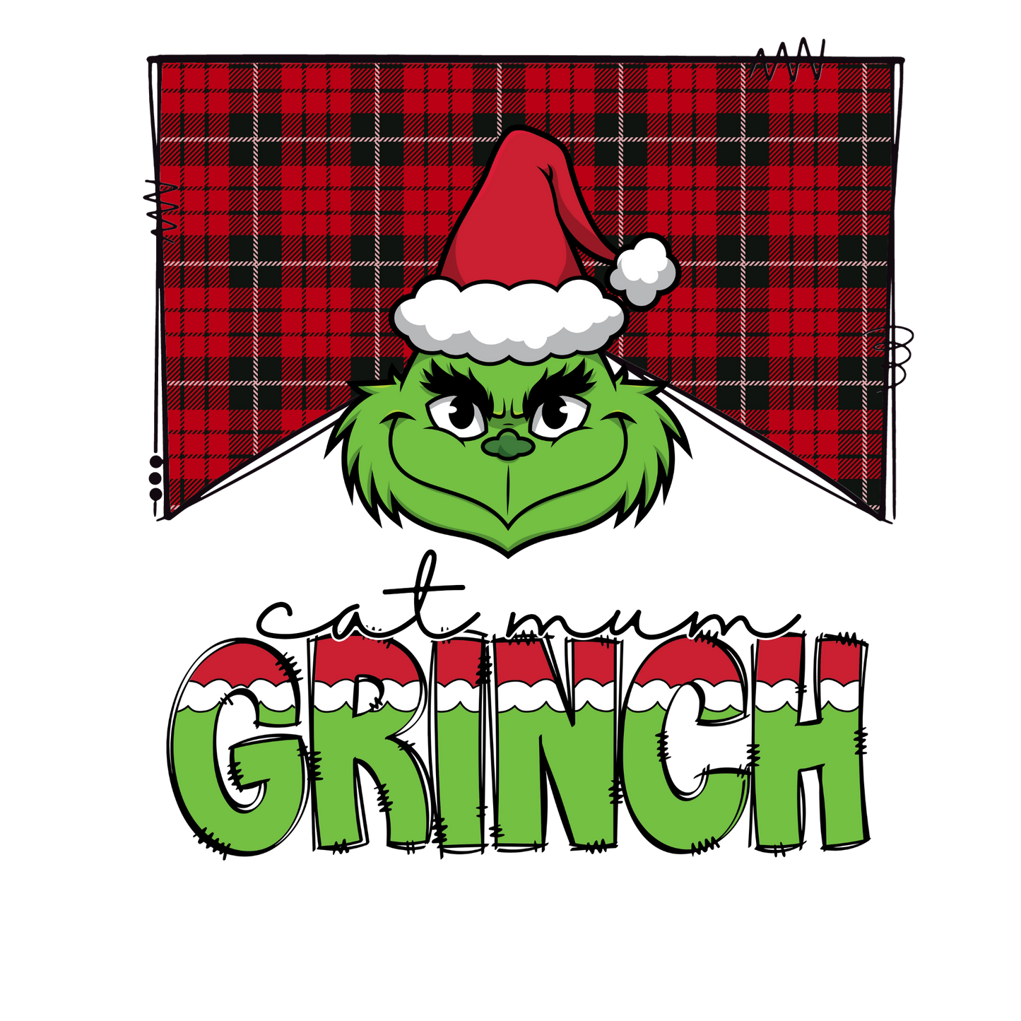 Grinch Matching Family Christmas Shirts Pyjamas