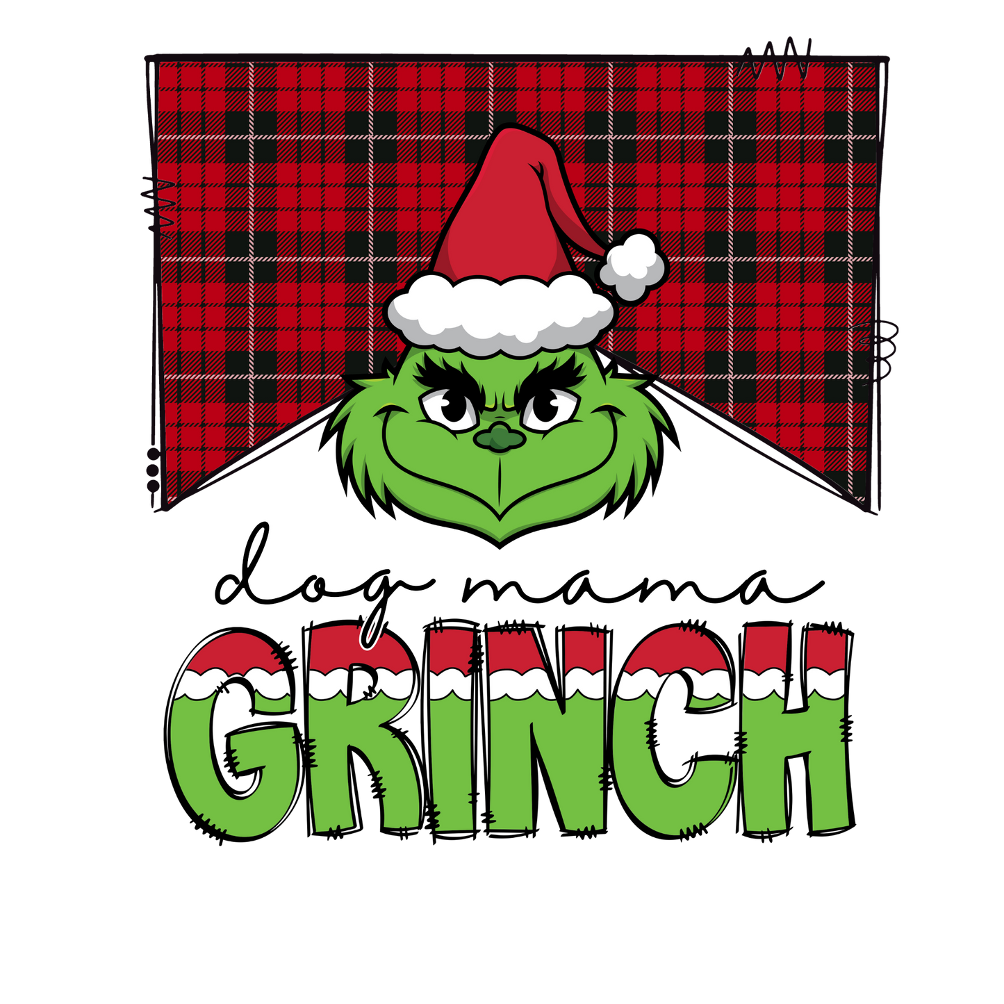 Grinch Matching Family Christmas Shirts Pyjamas