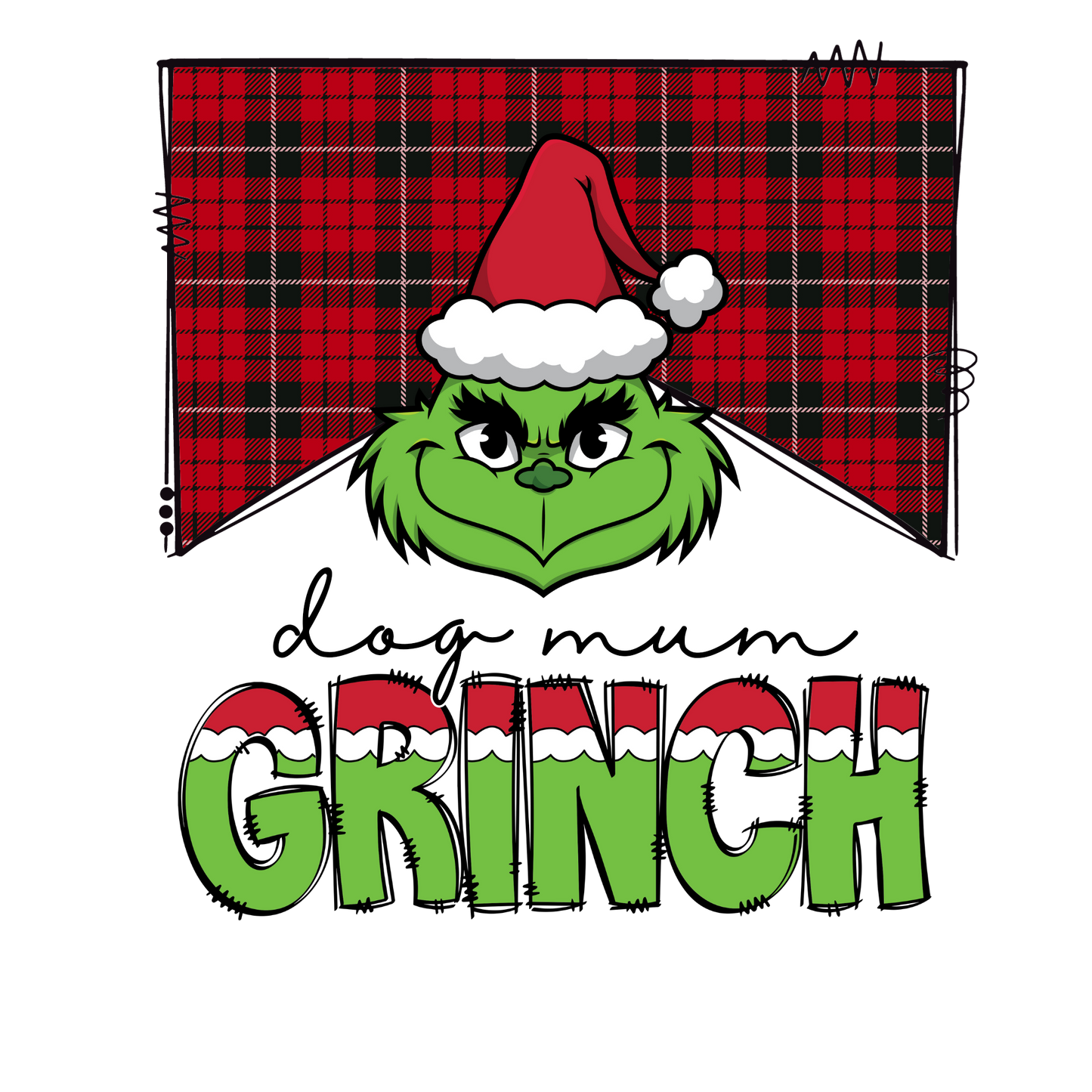 Grinch Matching Family Christmas Shirts Pyjamas