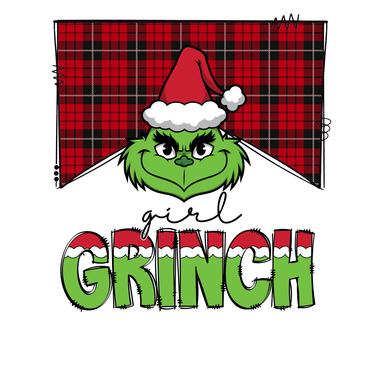 Grinch Matching Family Christmas Shirts Pyjamas