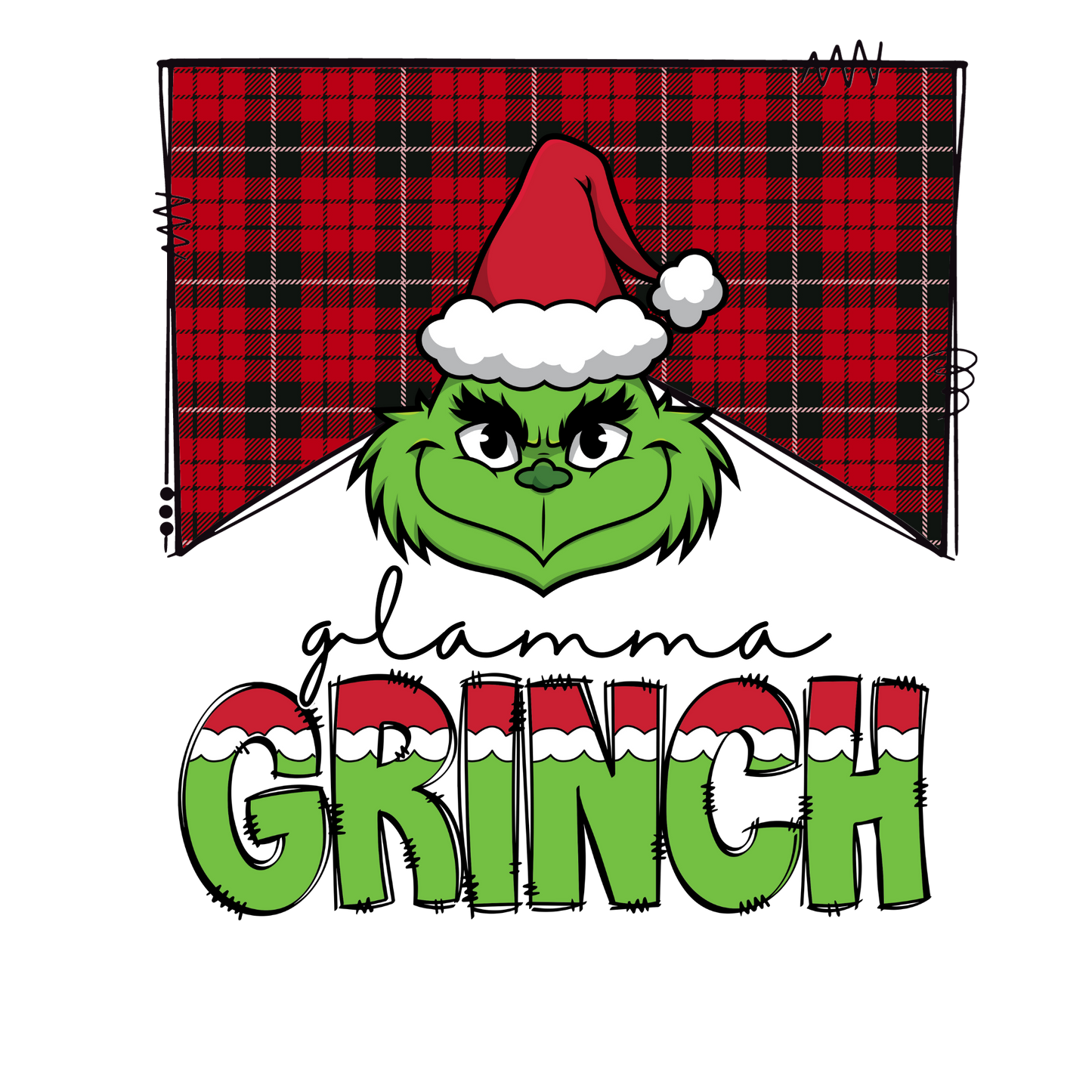 Grinch Matching Family Christmas Shirts Pyjamas