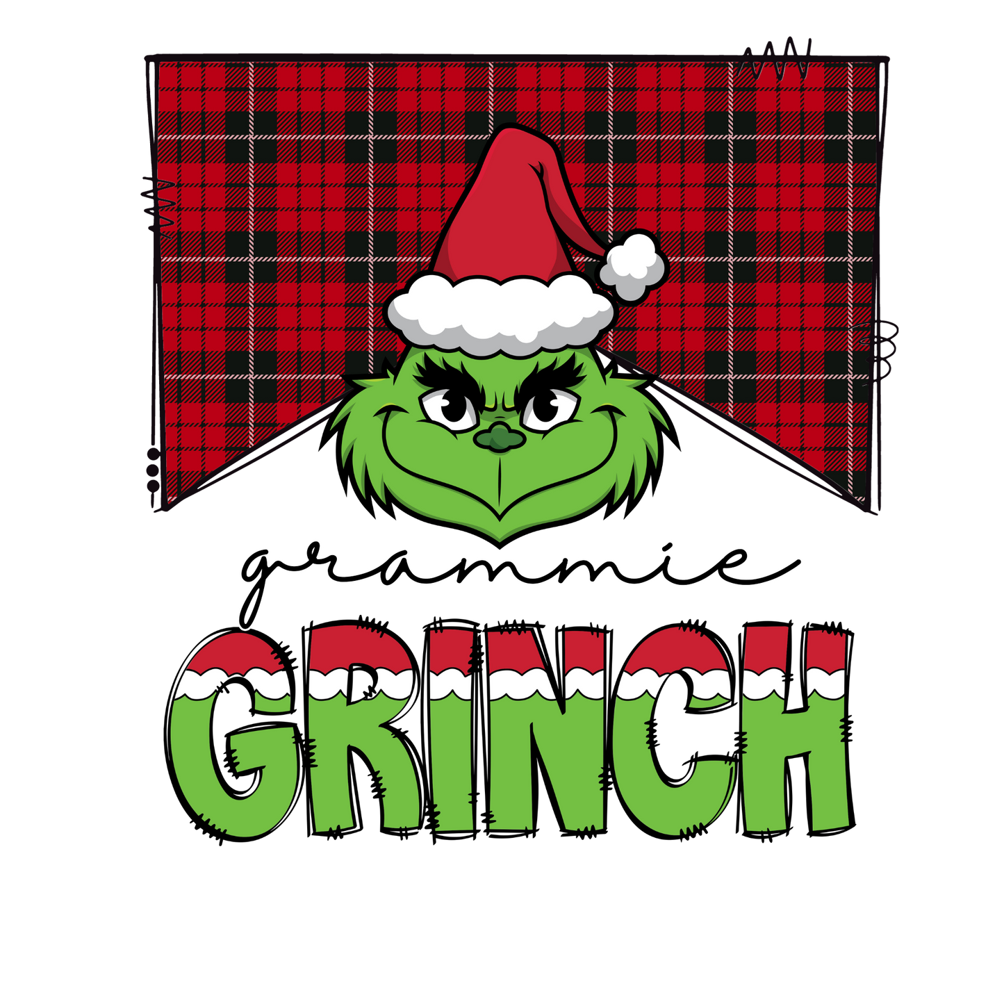 Grinch Matching Family Christmas Shirts Pyjamas