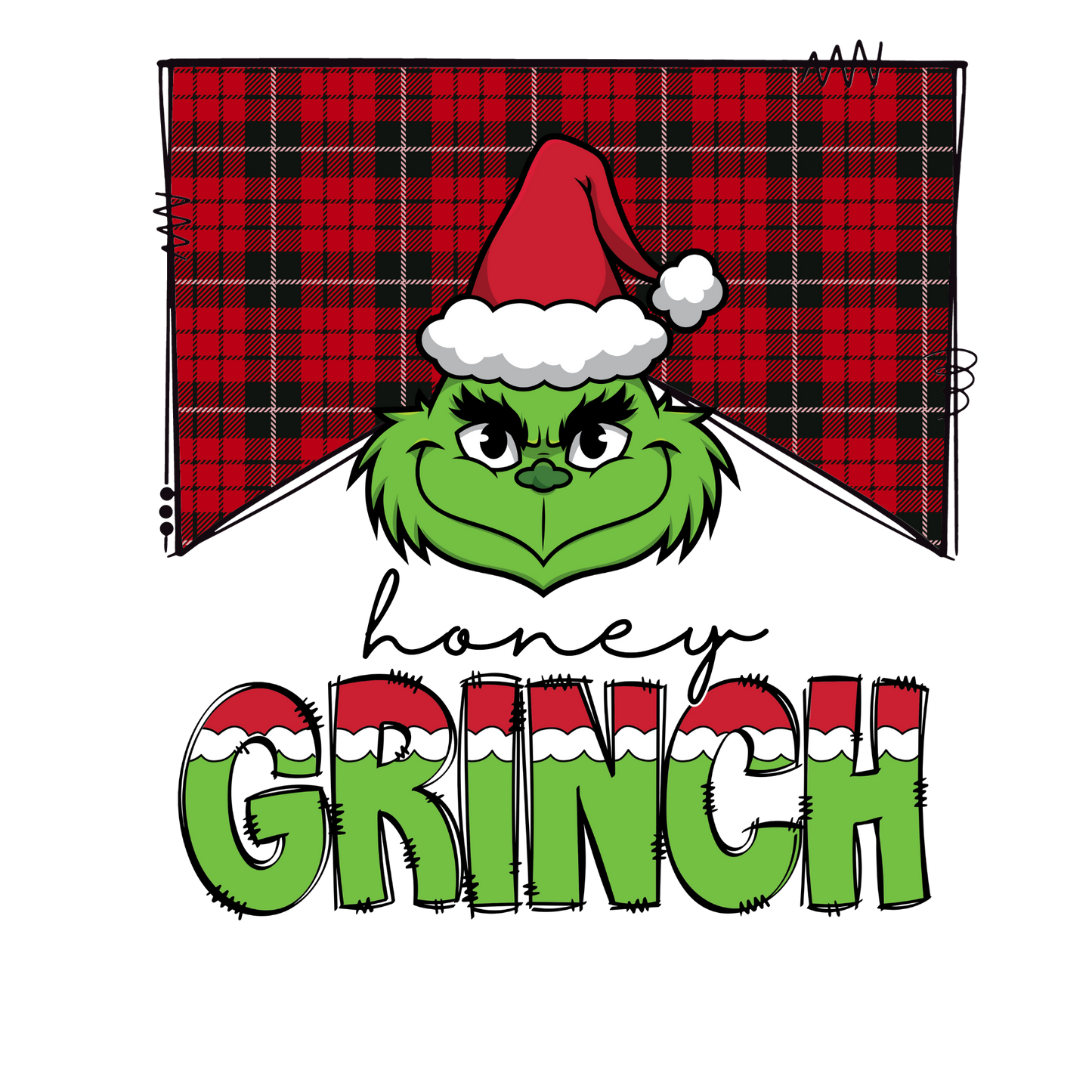 Grinch Matching Family Christmas Shirts Pyjamas