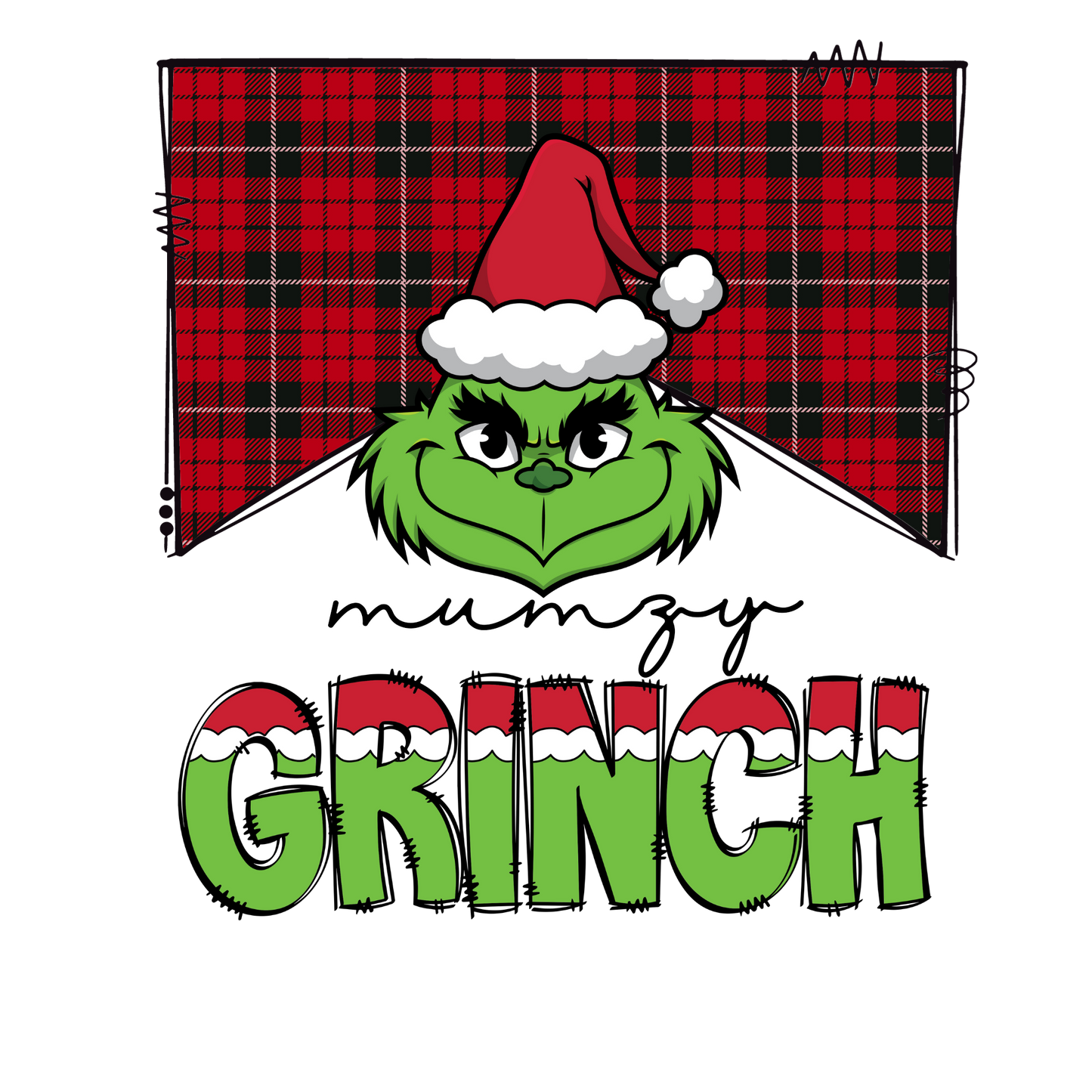 Grinch Matching Family Christmas Shirts Pyjamas