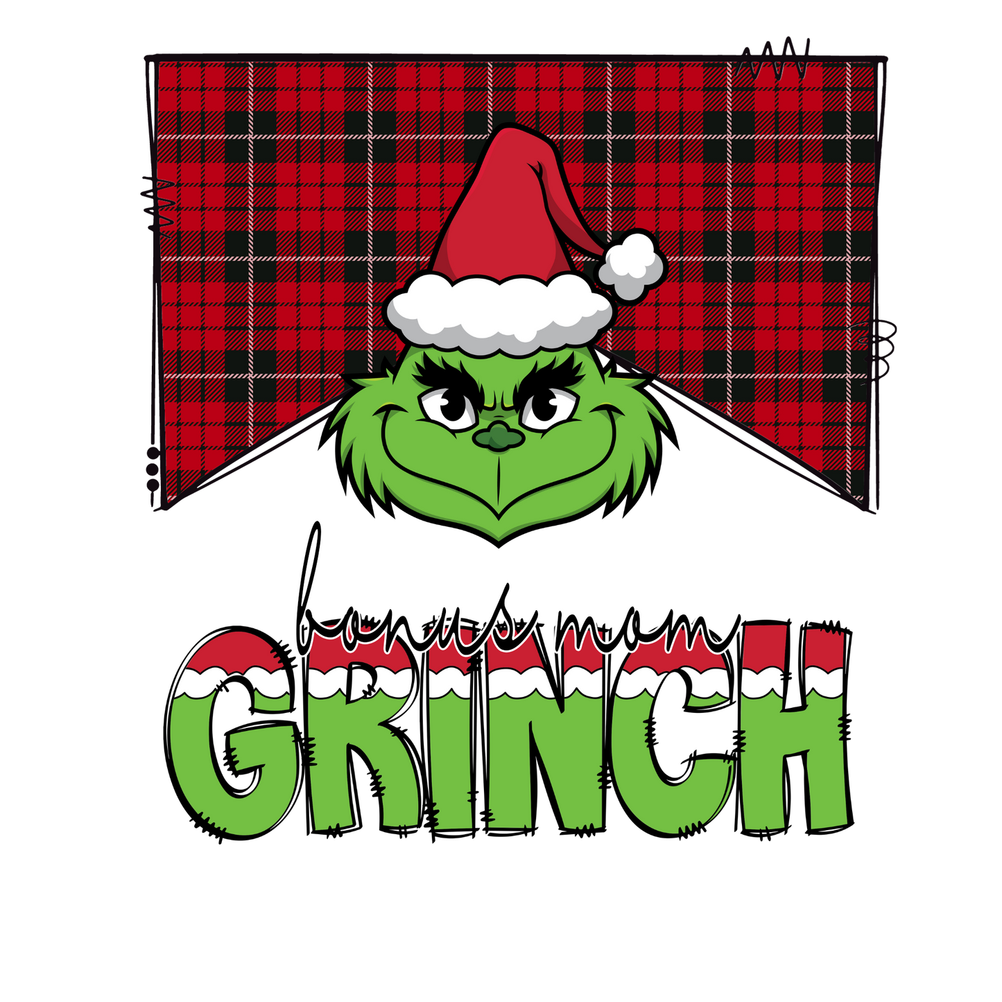 Matching Grinch Christmas Family Shirts/Pyjamas