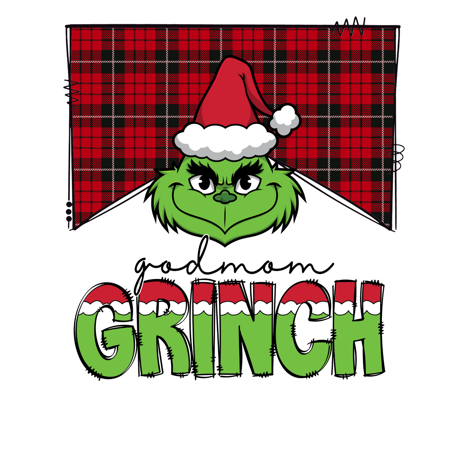 Matching Grinch Christmas Family Shirts/Pyjamas