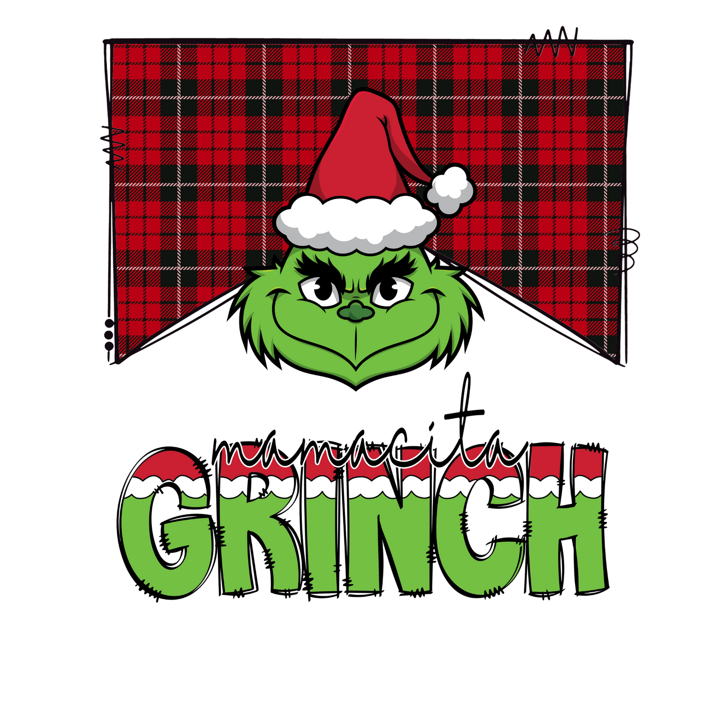 Matching Grinch Christmas Family Shirts/Pyjamas