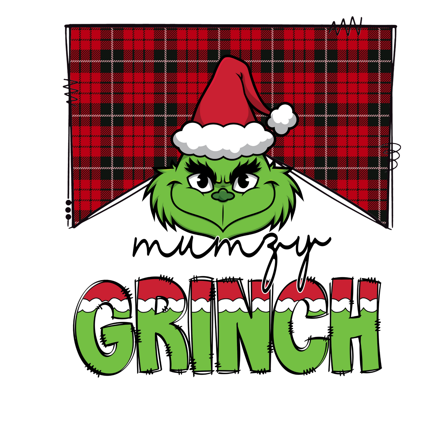 Matching Grinch Christmas Family Shirts/Pyjamas