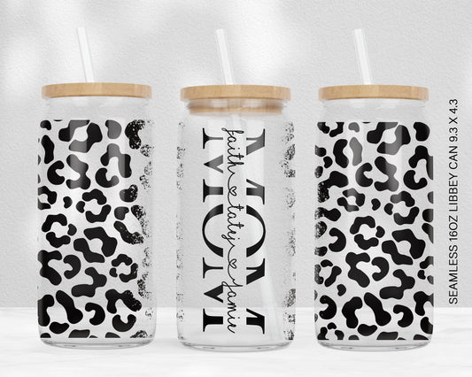 Leopard Print 16oz Libbey Glass Can Tumbler Seamless, 16oz Glass Can Wrap, Sublimation Designs, Mothers Day, Can Template Designs PNG (2023-01-04 08.17.39)