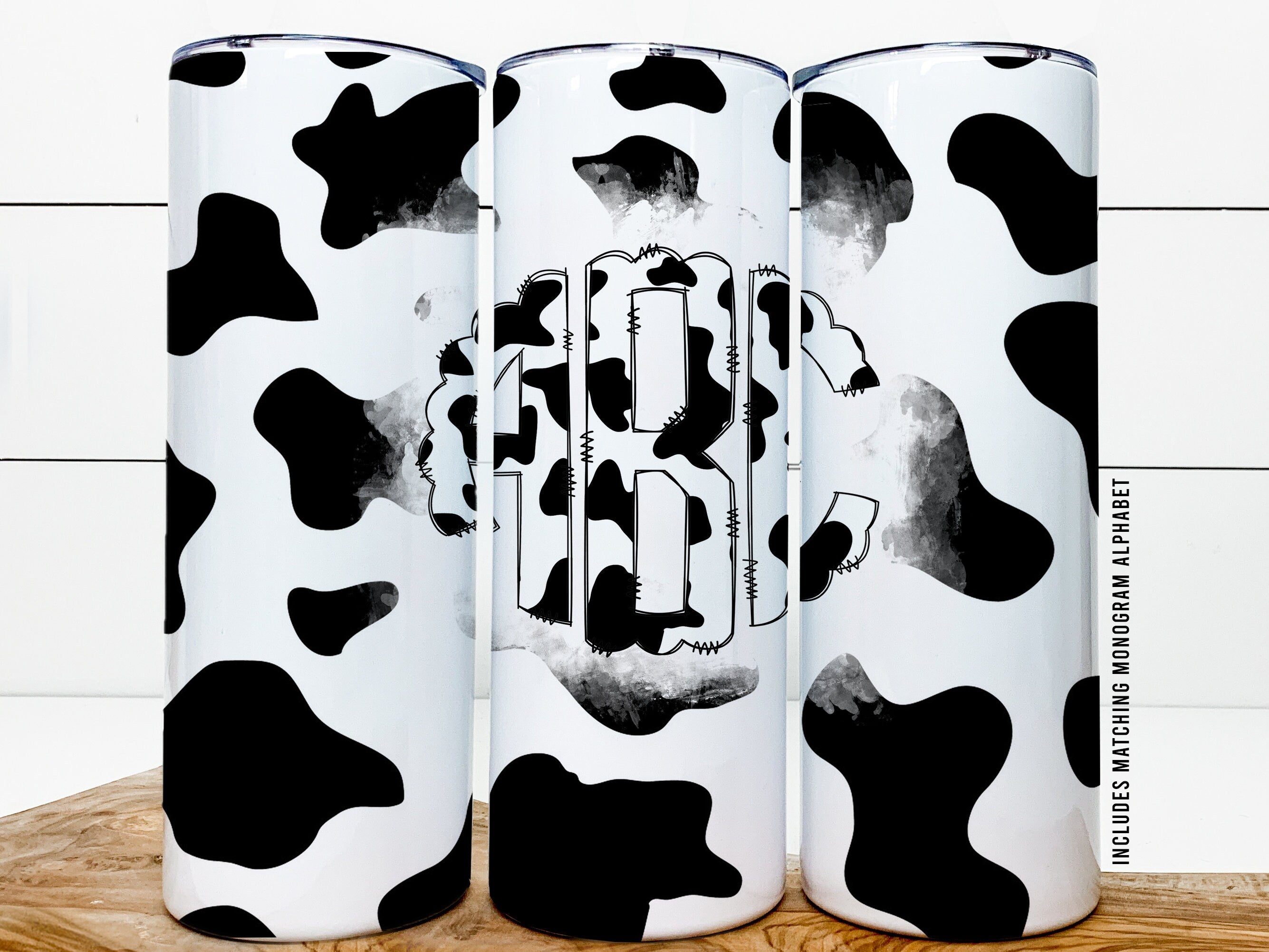 teleties cow print