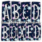 Stars Girls Box Doodle Letters, Western Hand Drawn Doodle Alphabet Set, Sublimation Designs PNG - 2023