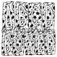 Soccer Box Doodle Letters, Football Hand Drawn Doodle Alphabet Set, Sublimation Designs PNG - 214 PATTERN