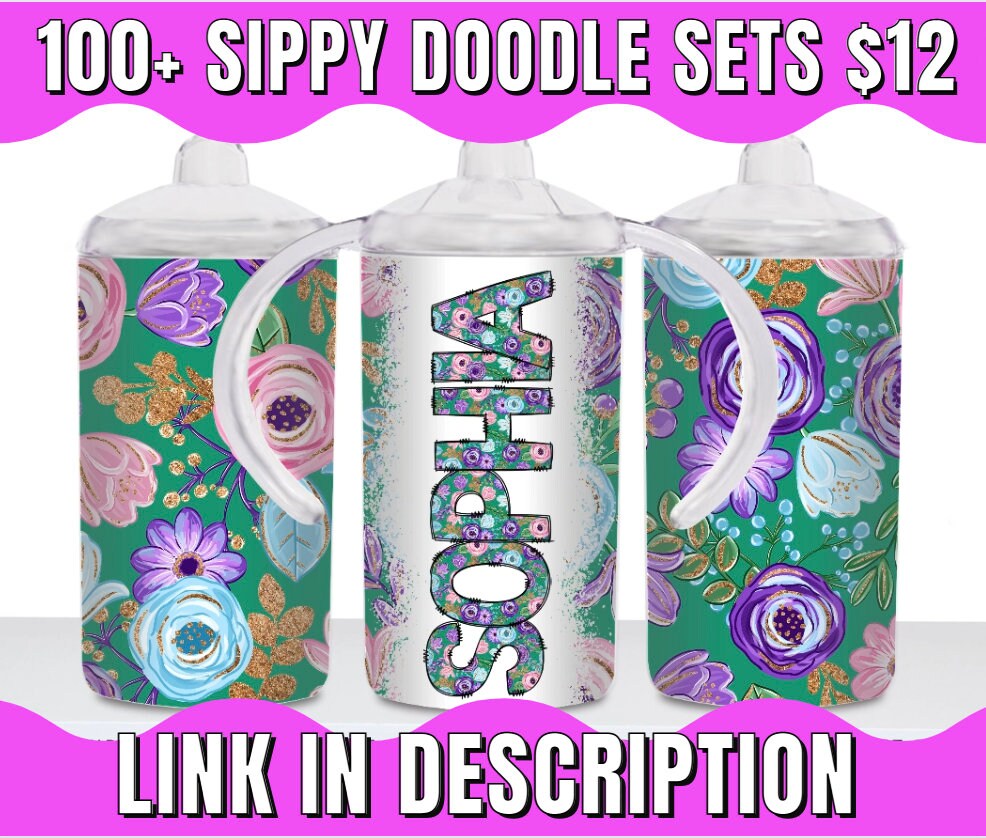 Entire Sippy & Doodle Letter Collection