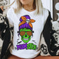 Halloween Mama Sublimation Design, Spooky Mama, Trick or Treat Sublimation Designs, Momster Mom Bun, Messy Bun PNG
