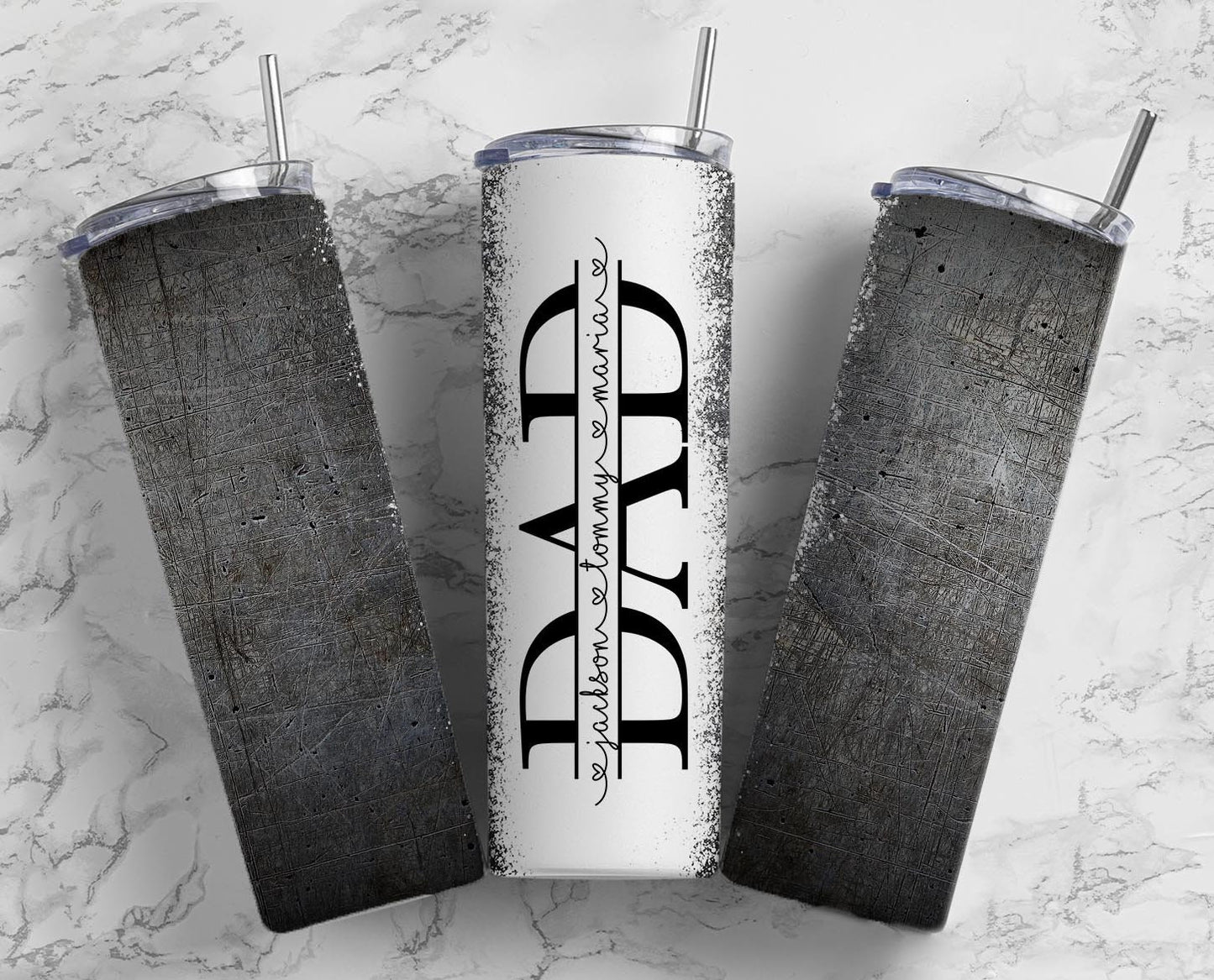 Metal Dad Tumbler Wrap, Seamless Tumbler for Dad, 20oz Tumbler design, Fathers Day Tumbler, Man Tumbler, Split Add Kids Names PNG (2023-01-04 08.22.16)