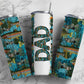 FishIng Dad 20oz Tumbler Wrap, Fathers Day Sublimation Designs PNG, Dad Tumbler Design, Seamless Tumbler, Best Dad Ever