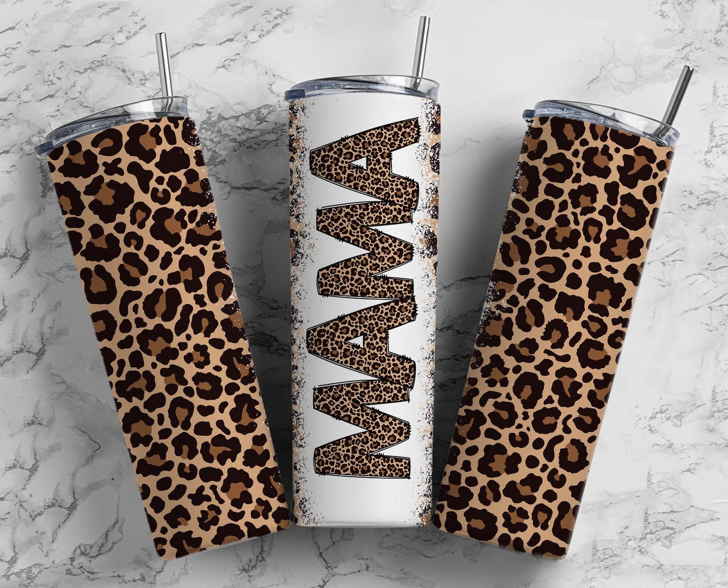 Cheetah Leopard Mama Seamless 20oz Sublimation Tumbler, Mothers Day Straight tumbler, Mama Tumbler, Seamless Tumbler Mom Tumbler Wrap PNG