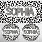 Car Coater and License with Matching Doodle Letters, Sublimation A-Z Alphabet PNG - DESIGN 51