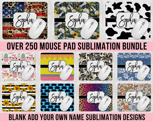 250+ Mouse Pad Sublimation Designs, Computer Personalised Mouse Pad Template, Digital Mouse Pad PNG, Sublimation Mouse Pad PNG