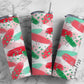Christmas Tumbler, Christmas Design, Red and Green Print, Xmas Design, Tumbler PNG, Tumbler Wrap, Tumbler Designs, 20oz Skinny Tumbler, 103