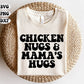 Chicken nugs & mama hugs SVG, boss babe svg, svgs for cricut, Cut files, Mothers day svg, Mama SVG, Hilarious svg, sarcasm svg,