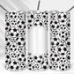 Seamless Soccer Ball Print Sublimation Tumbler Design - 20oz Skinny Tumbler Wraps Template - PNG - 20oz Straight Tumbler Template