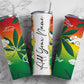 Weed 420 Add Your Own Text Name Monogram Sublimation Tumbler Designs Floral - 20oz Skinny Tumbler Wraps Templates - PNG 7 PATTERN