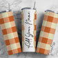Checkered Seamless Add Your Own Name, 20oz Sublimation Tumbler Designs, Skinny Tumbler Wraps Template - 495 PATTERN
