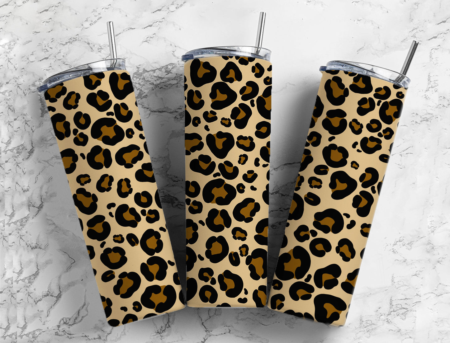 Leopard Sublimation Bundle, Journal Template, Cheetah 20oz Sublimation Tumbler Design, Pen Wrap Water Slide Epoxy Waterslide Pen Wrap PNG