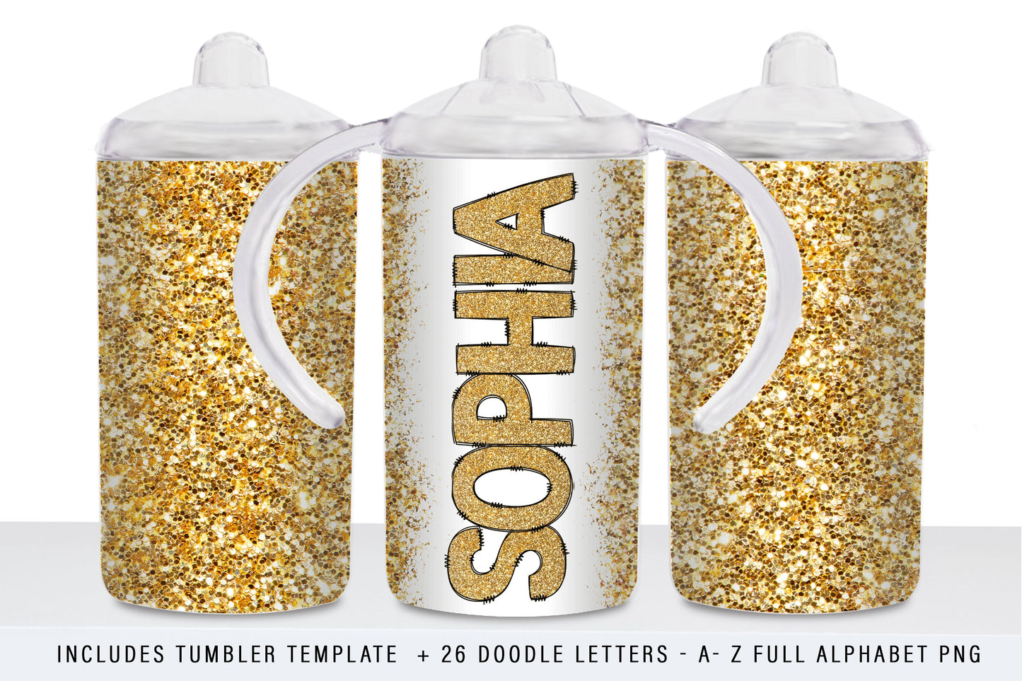 Entire Sippy & Doodle Letter Collection