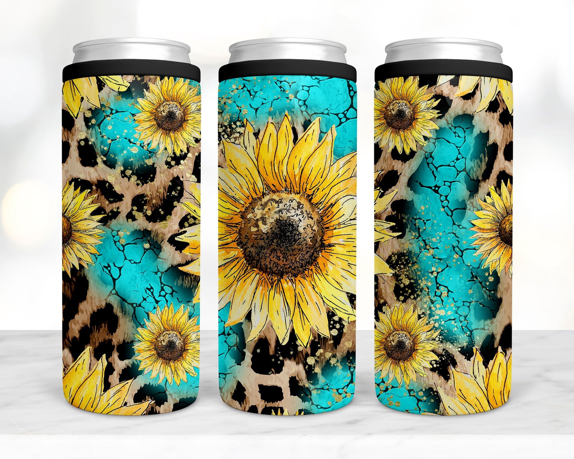 16oz Libbey Glass Can Tumbler Seamless Sublimation Designs