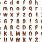 Thanksgiving Doodle letters, Fall Sublimation Font, Thanks Giving Turkey Doodle Alpha Bundle, Numbers & Alphabet Doodle Set PNG