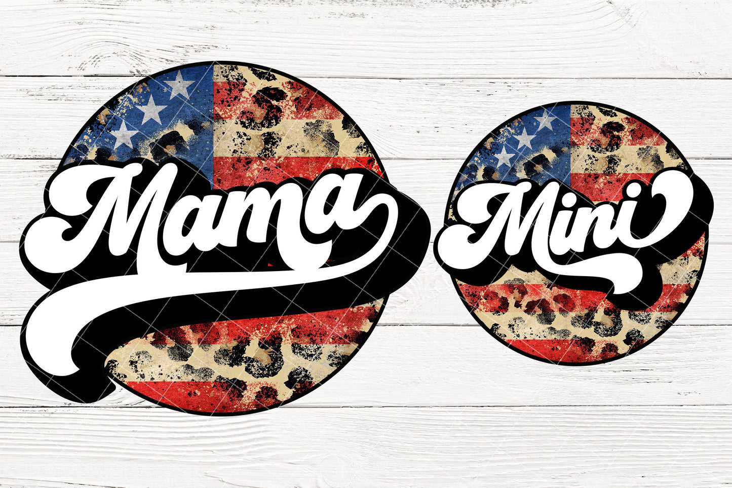 American Mama, American Mini Matchin 4th July, Patriotic USA Flag, Retro Family Sublimation T Shirt Designs PNG