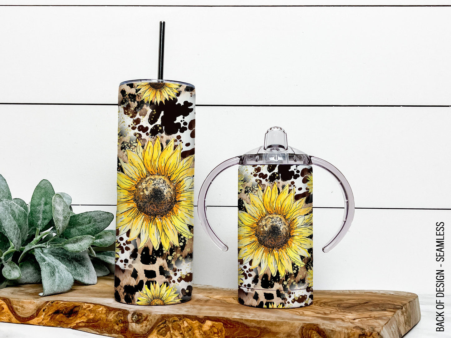 Western Mama and Mini Tumblers Sublimation Designs, Mother Daughter Tumbler Wrap DESIGN 133