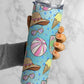Summer Vacation, Beach Summer 20oz Tumbler Wrap, Seamless Skinny Tumbler, Sublimation Design PNG - 1291