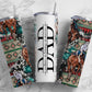 50+ Dad Split Seamless Mega Bundle, 20oz Sublimation Tumbler Design Bundle, Straight Tumbler, Fathers Day, Canva Add Your Own Name PNG