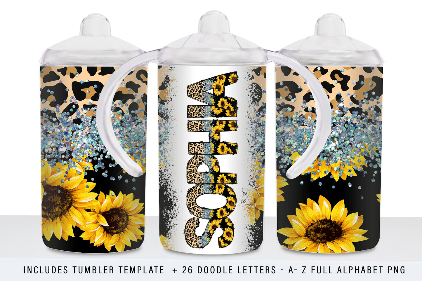 Entire Sippy & Doodle Letter Collection