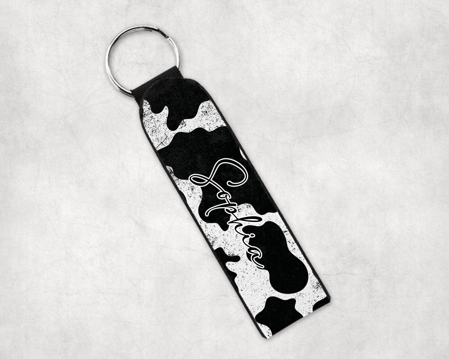 Country Cow Add Your Name Car Sublimation Designs, Car Coaster Bundle PNG, Licence Plate Holder Frames, Key Fob Wristlet Keychain Cow Hide